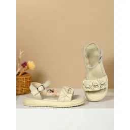 Truffle Collection Girls Open Toe Flats-picture-37