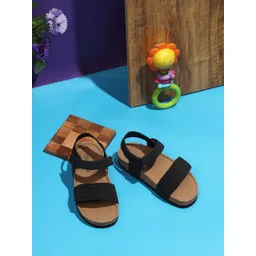 Truffle Collection Kids Open Toe Flats-picture-37