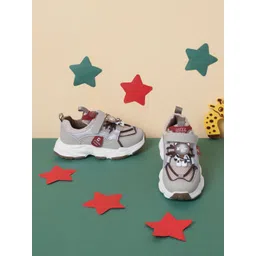 Truffle Collection Kids PU Woven Design Smart Casual Sneakers-picture-33