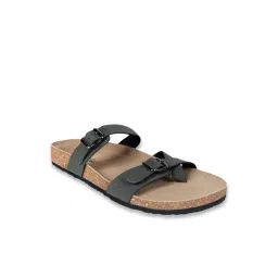 Truffle Collection Men's Olive Toe Ring Sandals-picture-21