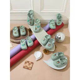 Truffle Collection Unisex Kids T-Strap Flats with Bows-picture-14