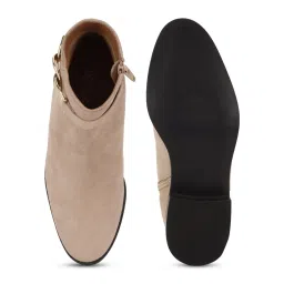 Truffle Collection Women Beige Boot image 4