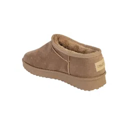 Truffle Collection Women Beige Solid Boots image 3