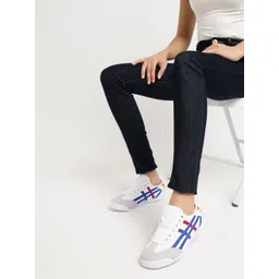Truffle Collection Women Striped Round Toe Sneakers-picture-41