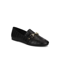 Truffle Collection Women's Black Casual Loafers-picture-17