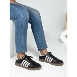 Truffle Collection Women's Black Low Ankle Sneakers-picture-21