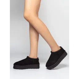 Truffle Collection Women's Black Snow Boots-picture-33