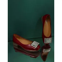 Truffle Collection Women's Red Casual Pumps-picture-39