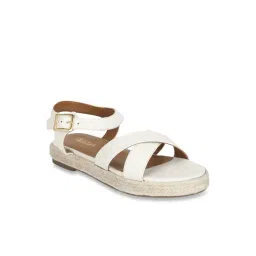 Truffle Collection Women's White Ankle Strap Sandals-picture-16