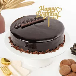 Truffle Decadence Birthday Cake (500 Gm)-picture-31
