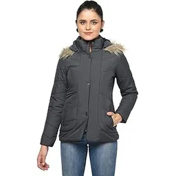 trufit Women Full Sleeves Solid Polyester Jacket With Removable Hood-picture-55