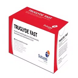 Truglyde 12 Foils 1-0 USP 70 cm Fast Absorbing Surgical Suture Box SN 2763A ECO-picture-42