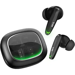 truke New Launch BTG Crystal True Wireless in Ear Buds with Dual Pairing, Spatial Audio Earbuds, 40ms Low Latency, 68H Playtime Fast Charge, HiFi DSP Sound, 4Mics ENC 13mm Driver, Bluetooth 5.4-Black-picture-24