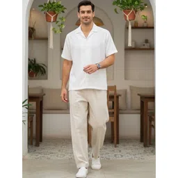 TRULOOM Men Relaxed Easy Wash Trousers-picture-19