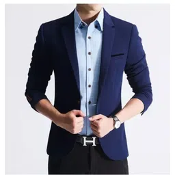 trulyfeb Men Solid Single Breasted Casual, Wedding Blazer-picture-23