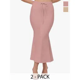 Trulymart Pack Of 2 Mermaid Fit High-Rise Saree Shapewear-picture-23