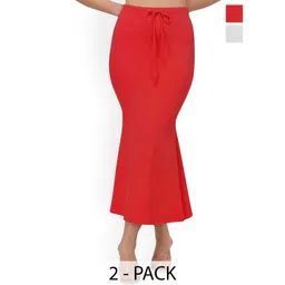 Trulymart Pack Of 2 Mermaid Fit High Rise Saree Shapewears-picture-10