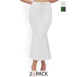 Trulymart Pack Of 2 Mermaid Fit High Rise Saree Shapewears-picture-31