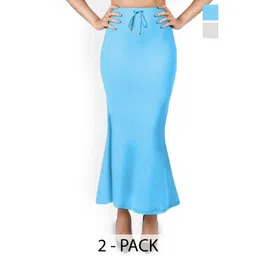 Trulymart Pack Of 2 Mermaid Fit High Rise Saree Shapewears-picture-38