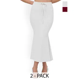 Trulymart Pack Of 2 Mermaid Fit High Rise Saree Shapewears-picture-22