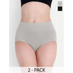 Trulymart Pack Of 2 Seamless High Waist Tummy Tucker Shapewear-picture-11