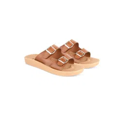 Trump Men Brown Flip Flops-picture-15