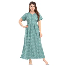 TRUNDZ Printed Maxi Nightdress-picture-13