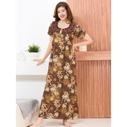 TRUNDZ Printed Maxi Nightdress-picture-40