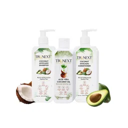 TRUNEXT Set Of 3 Coconut Hair Care Kit-picture-23