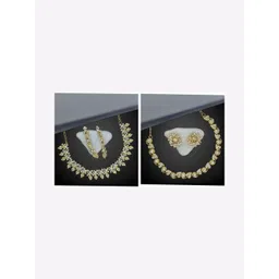 TRUST OUS Copper Necklace And Earrings-picture-12