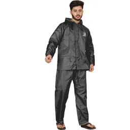 trust ous Solid Men Rain Suit-picture-17