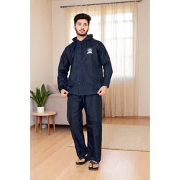 trust ous Solid Men Rain Suit-picture-18