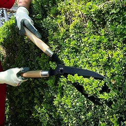 TrustBasket Heavy Duty Garden Shear – (4.5 mm Think, 7 inch Long, Metal Blade) Comfortable Grip for Trimming, Pruning, Cutting, Hedge Cutter Tool for Lawn, Hedge Trimmer for Garden-image-0