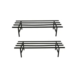 TRUSTBASKET 2-Pcs Black Flourish PlanterStand-picture-18