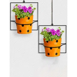 TRUSTBASKET 2 Pcs Black Wall Mounting Planter Stands-picture-29