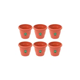 TRUSTBASKET Brown 6-Pieces UV Treated Planters-picture-30