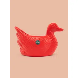 TRUSTBASKET Red Duck Shaped Fade Resistant Planter-picture-42