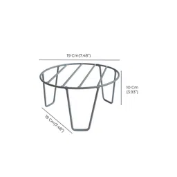 TRUSTBASKET White 12 Pieces Metal Planters image 5