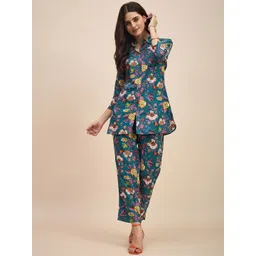 TRUVON FASHIONS Printed Shirt With Trousers Co-Ords-picture-17