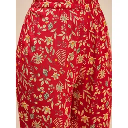 TRUVON FASHIONS Printed Top With Trousers Co-Ords image 5