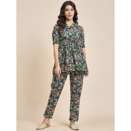 TRUVON FASHIONS Printed Tunic & Trousers Co-Ord-picture-32