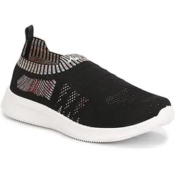 try feet Women's Light Weight Mesh Wooven Strechable Sports Running Walking Gym Shoes-picture-44