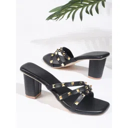 Try Me Embellished Ethnic Block Pumps-picture-24