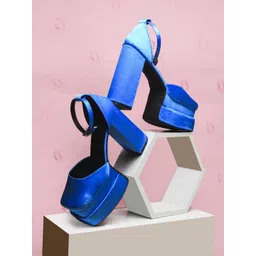 Try Me Suede Party Platform Sandals-picture-32