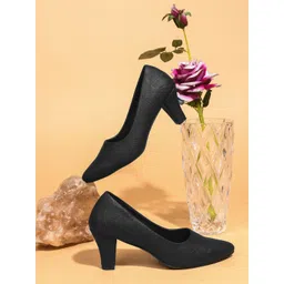 Try Me Textured Suede Slim Heel Pumps-picture-36