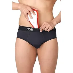 tryb Men's Sports Underwear | Stretchable Active Supporter Briefs with Pouch for Abdominal Guard for Cricket, Running and Gym| Quick Dry, Moisture Wicking | Athletic Innerwear Brief-picture-14