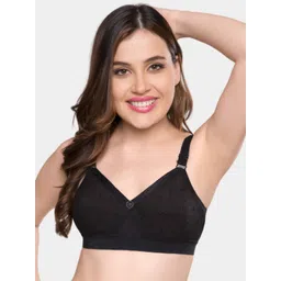 Trylo Krutika Chikan Pure Cotton Non-Padded Non-Wired Full Coverage Bra-picture-35
