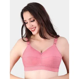 Trylo Solid Non Padded Full Coverage Cotton Bra-picture-21