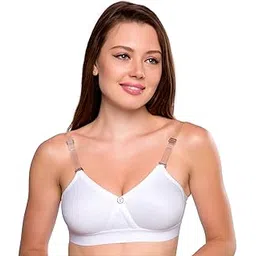 trylo Women's Cotton Padded Wire Free Non-Wired Full-Coverage Bra-picture-28