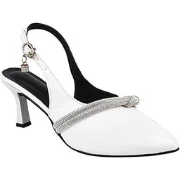 TRYME Glittery & Shimmery Bellies Stiletto Heel Pump Shoes for Party and Formal Occasions for Girls & Women-picture-11